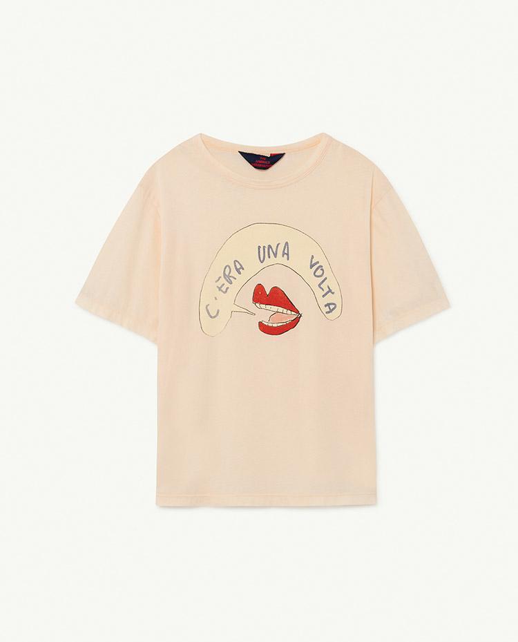Peachy Mouth Rooster Oversize T-shirt COVER
