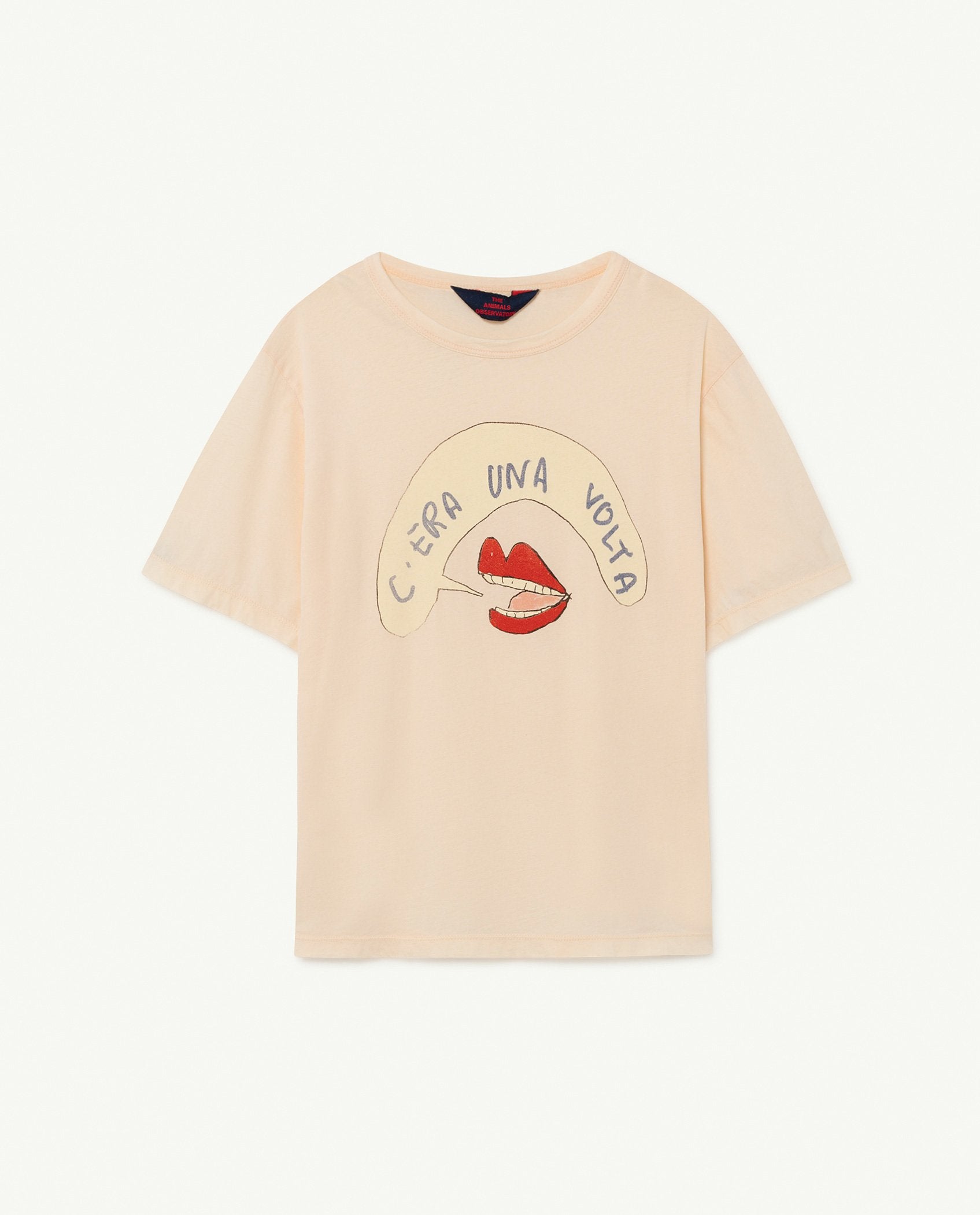 Peachy Mouth Rooster Oversize T-shirt PRODUCT FRONT