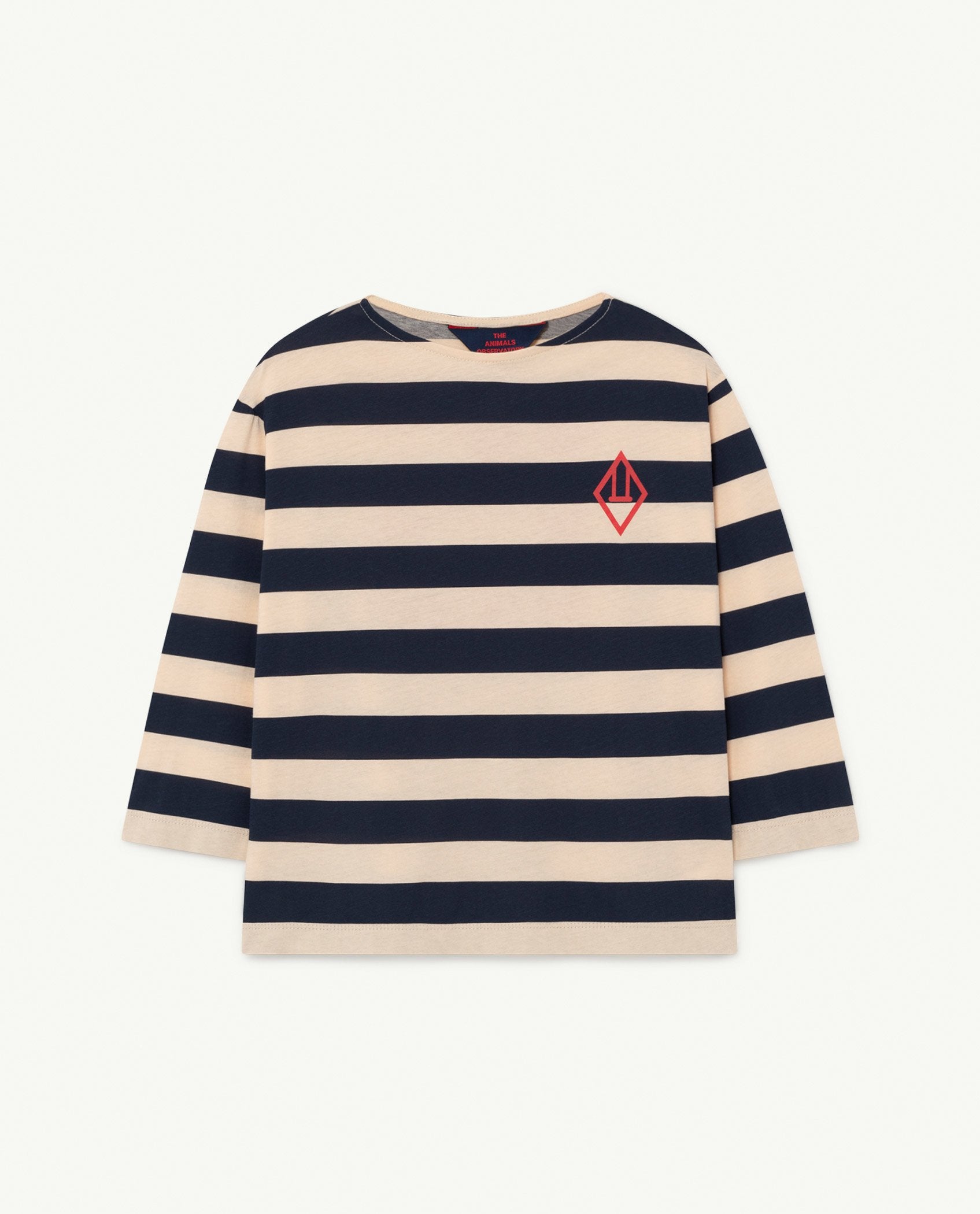 Peachy Stripes Anteater T-shirt PRODUCT FRONT