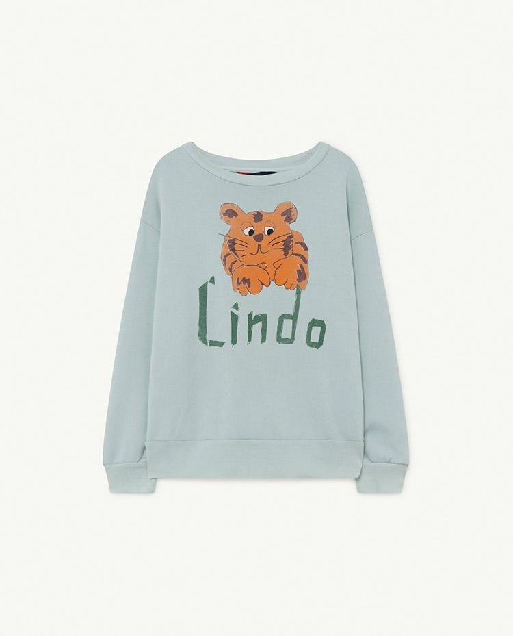 Blue Lindo Bear Sweatshirt COVER