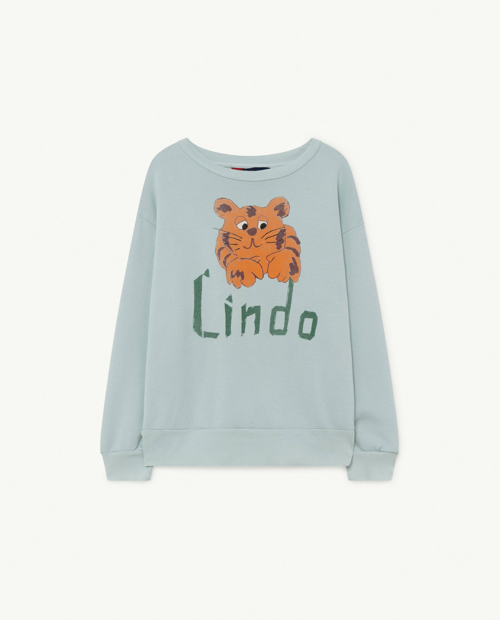 Blue Lindo Bear Sweatshirt PRODUCT FRONT