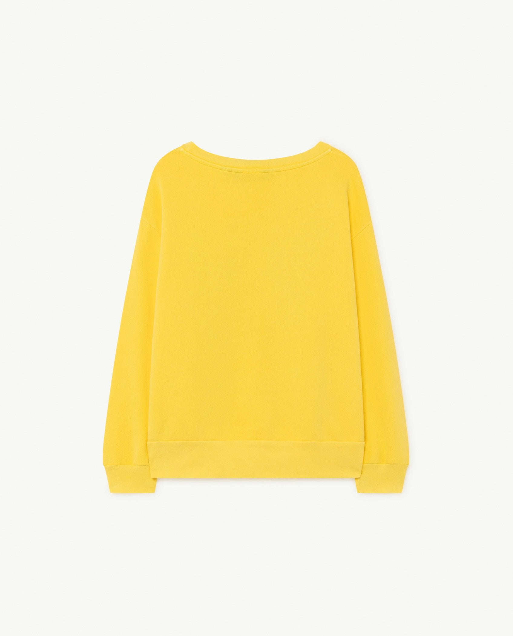 Soft Yellow Cyprus Bear Sweatshirt PRODUCT BACK