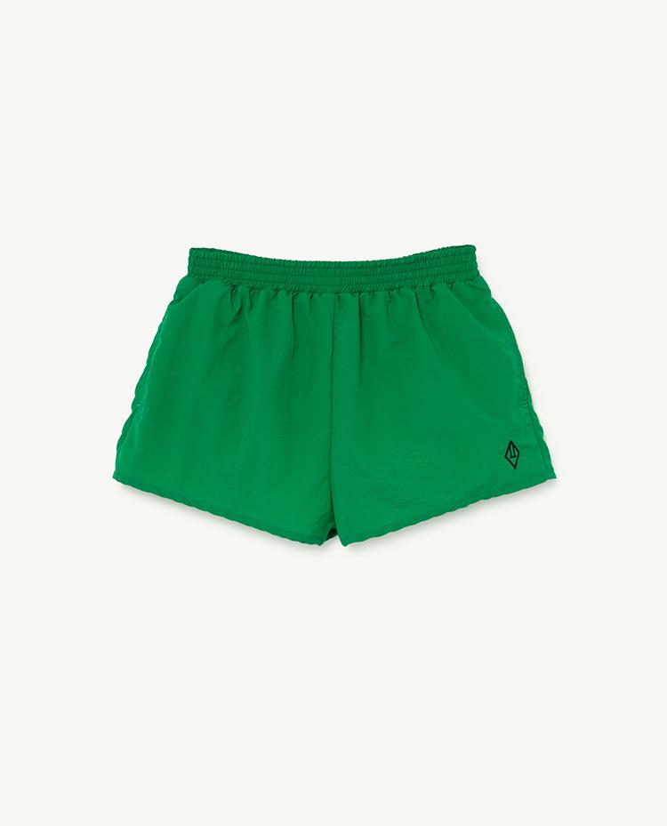 Green Logo Puppy Swimsuit COVER