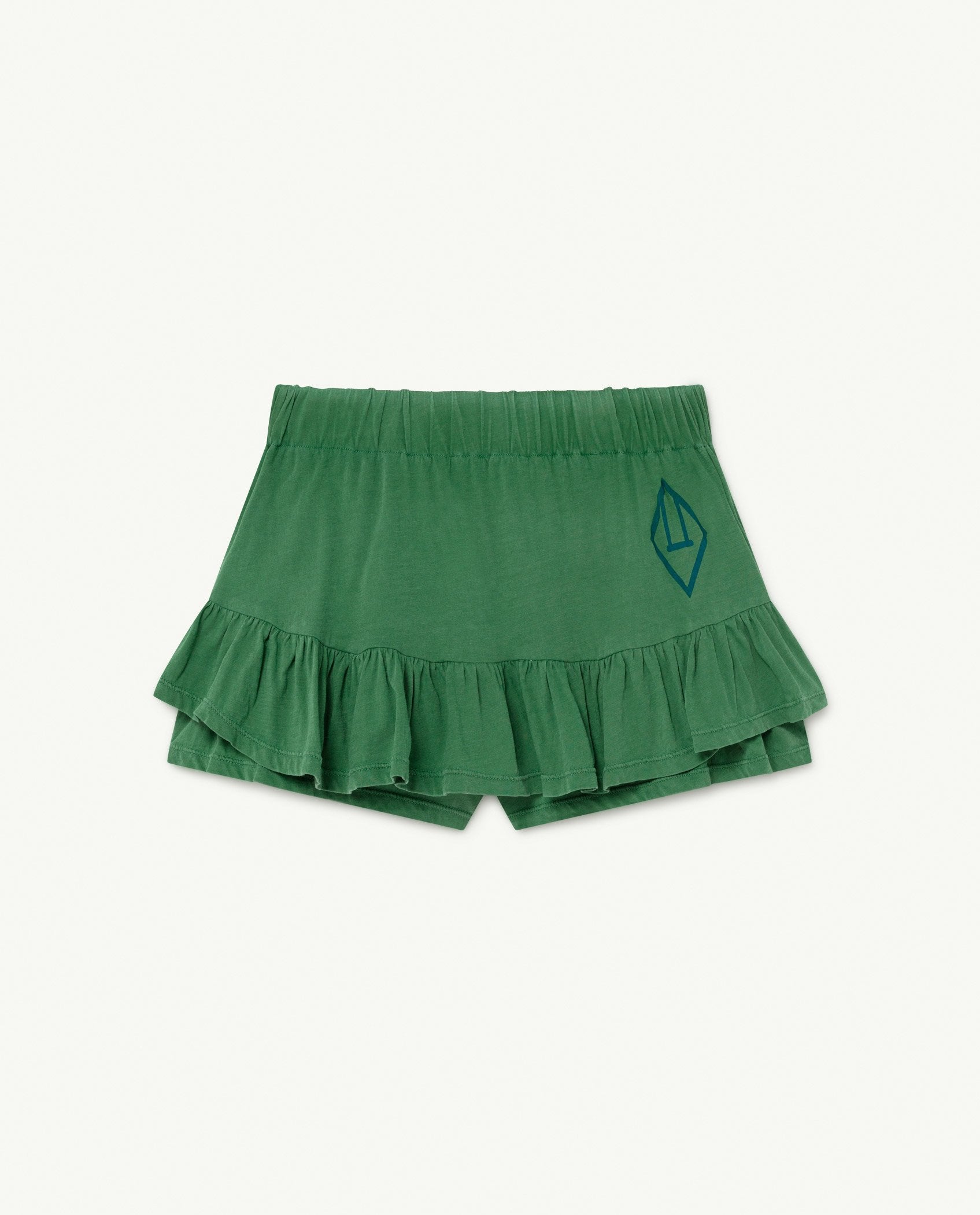 Green Logo Kiwi Skirt PRODUCT FRONT