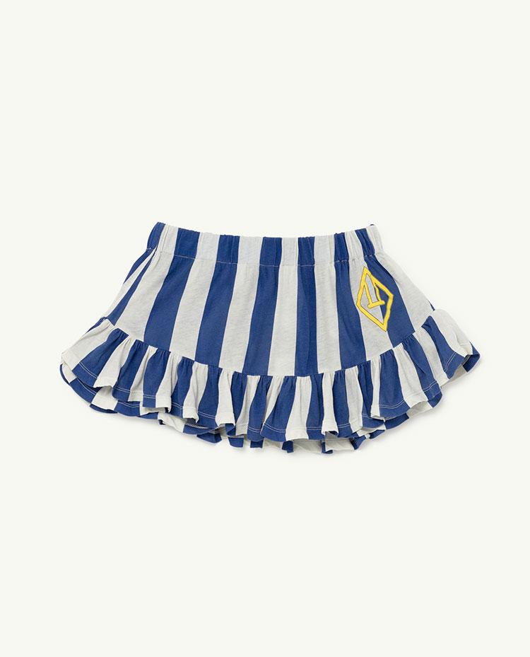 White Stripes Kiwi Skirt COVER