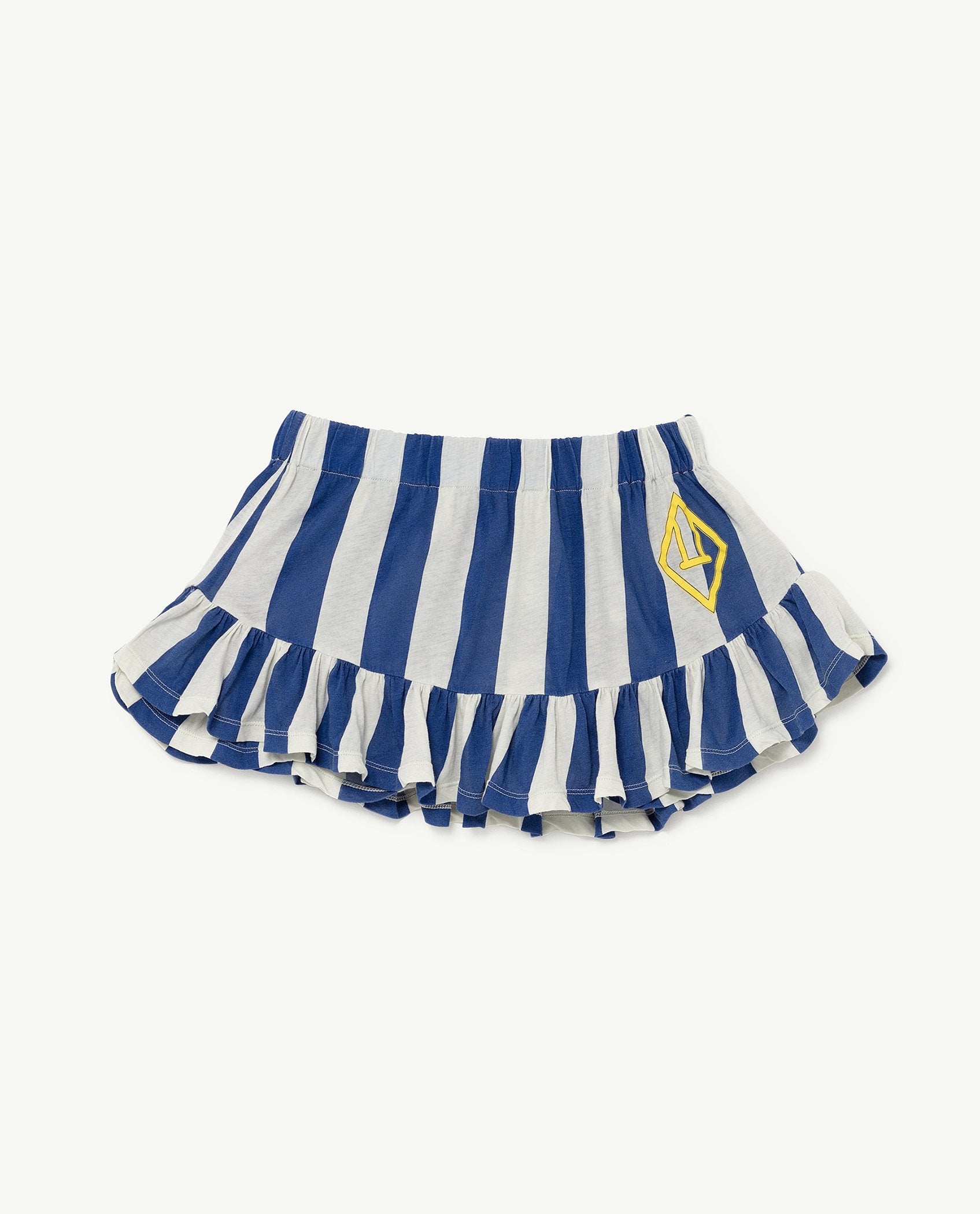White Stripes Kiwi Skirt PRODUCT FRONT