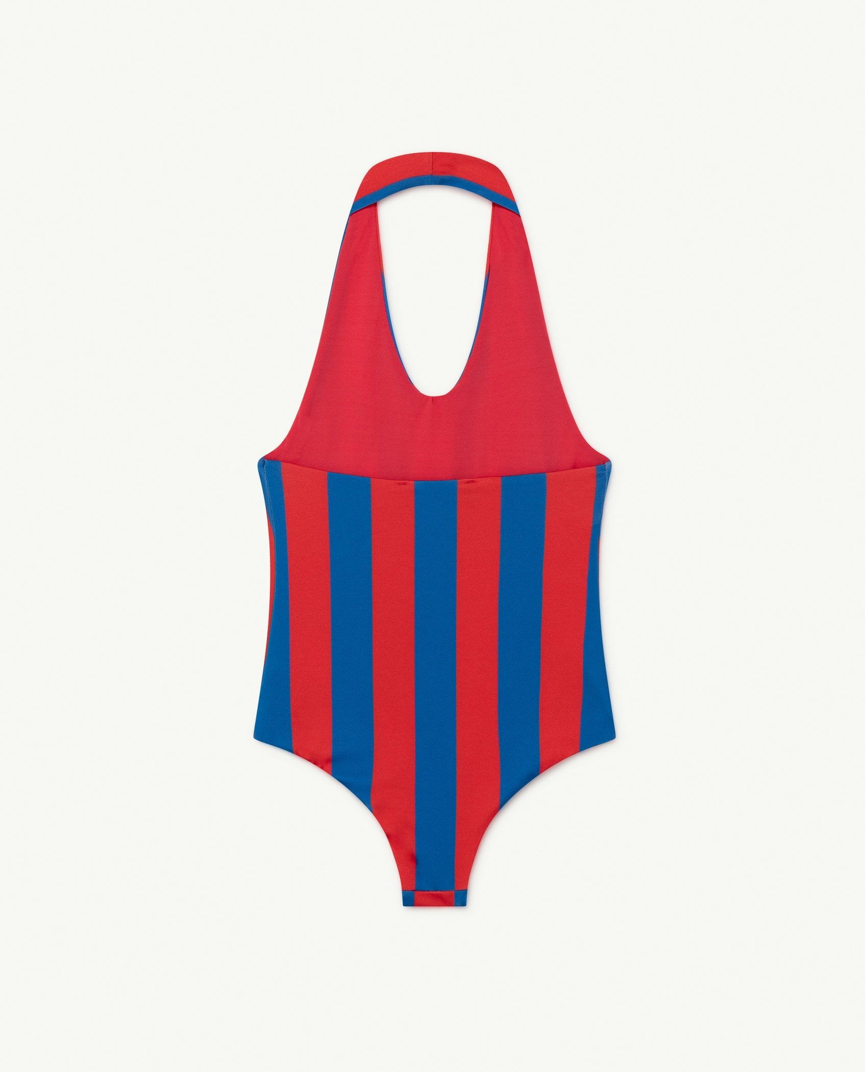 Red Stripes Fish Swimsuit PRODUCT BACK