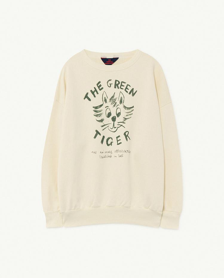 White Tiger Big Bear Sweatshirt COVER