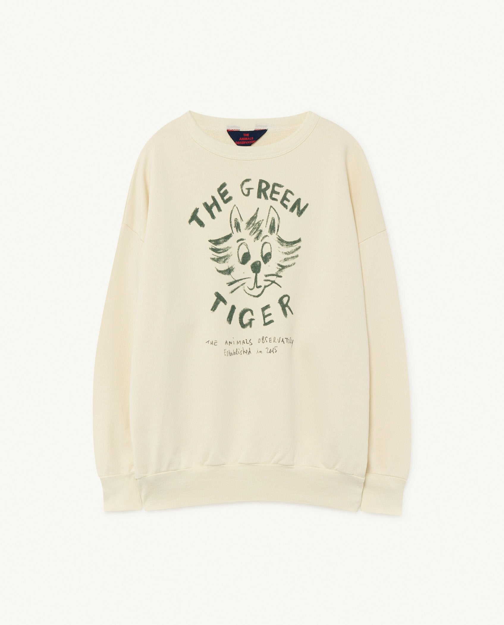 White Tiger Big Bear Sweatshirt PRODUCT FRONT