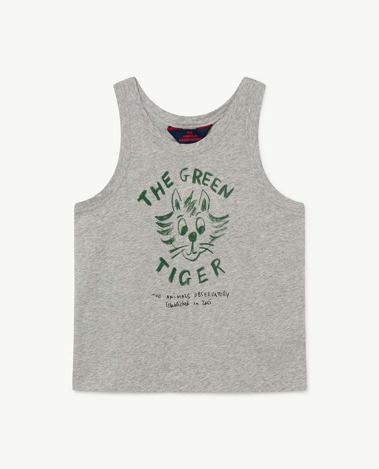 Grey Tiger Frog T-shirt COVER