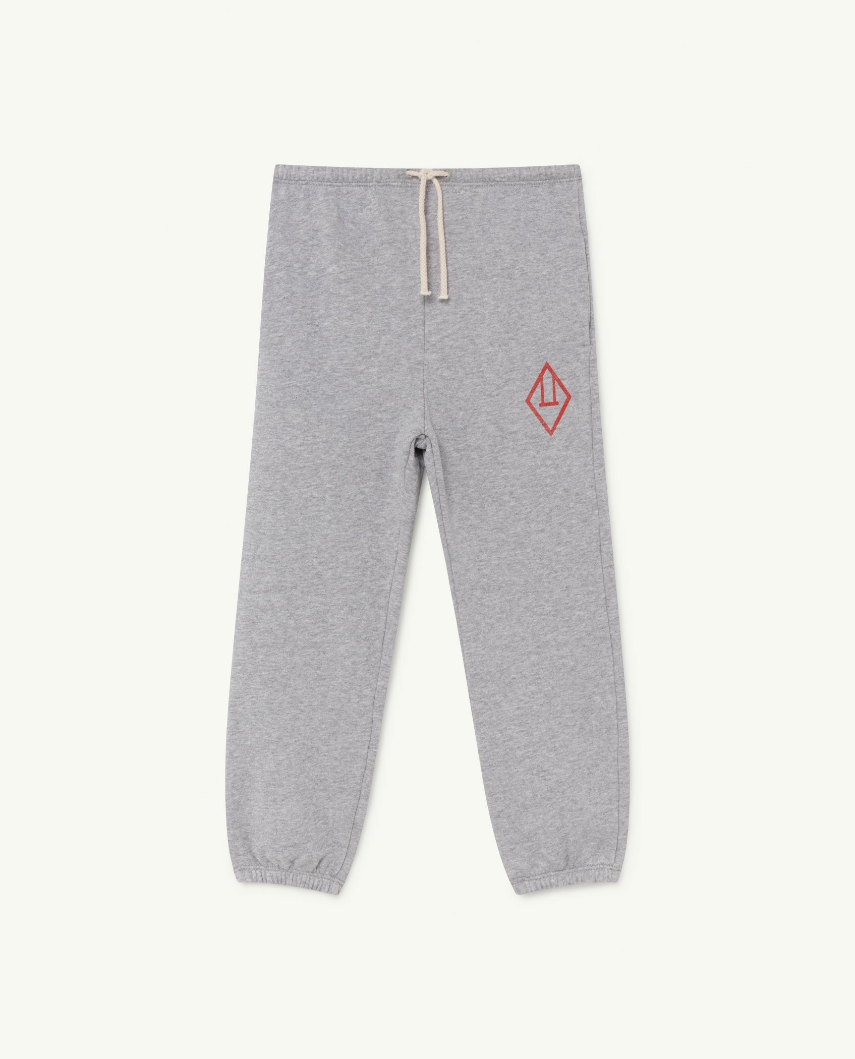 Grey Logo Dromedary Trousers PRODUCT FRONT