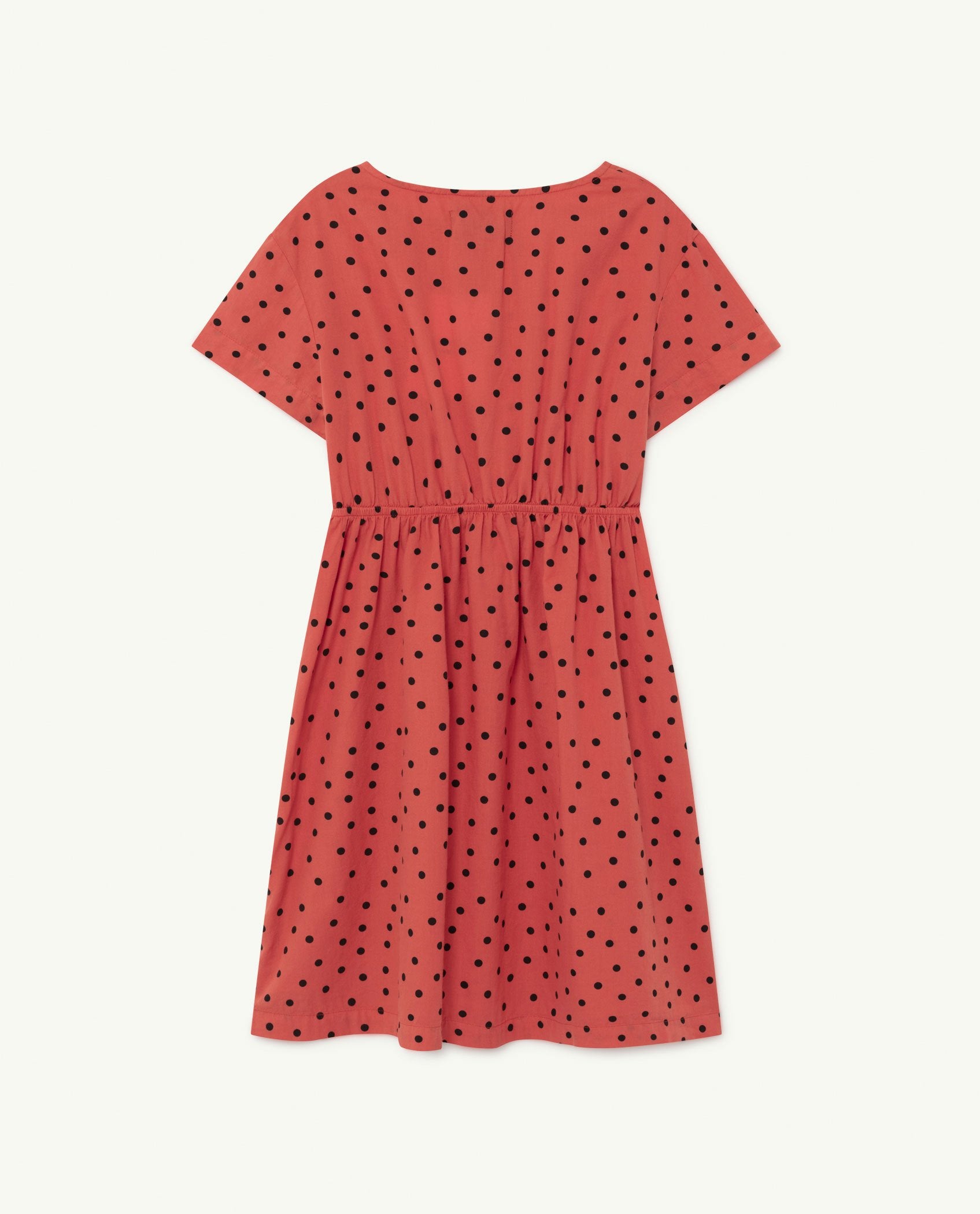 Red Dots Dolphin Dress PRODUCT BACK