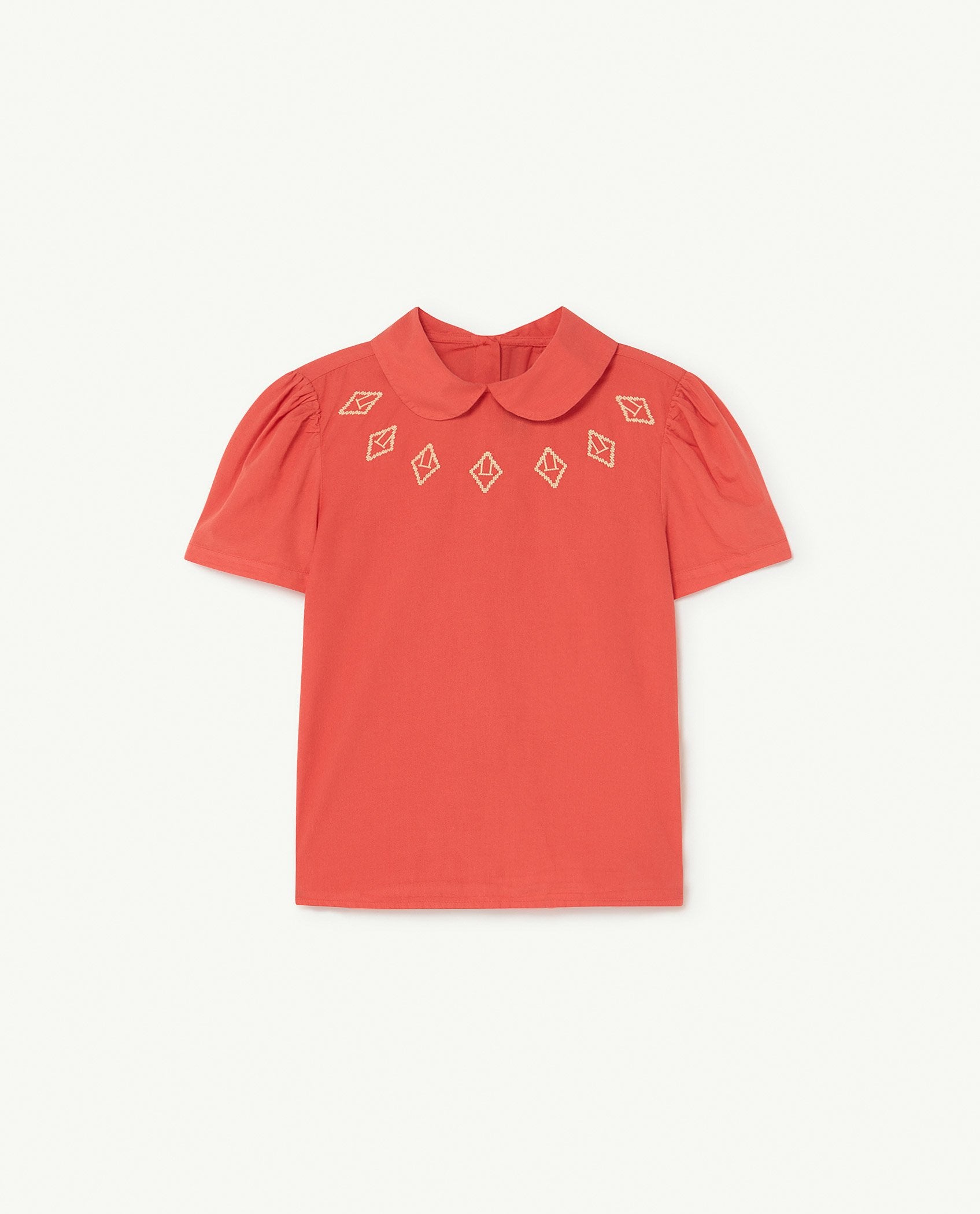 Red Logos Canary Blouse PRODUCT FRONT