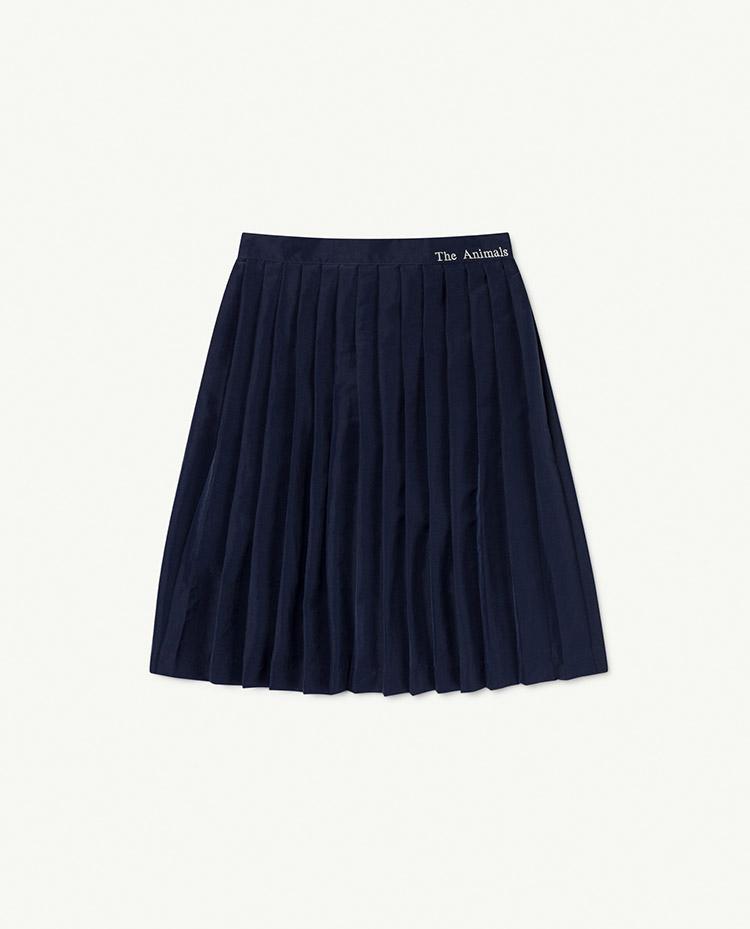 Navy The Animals Cat Skirt COVER