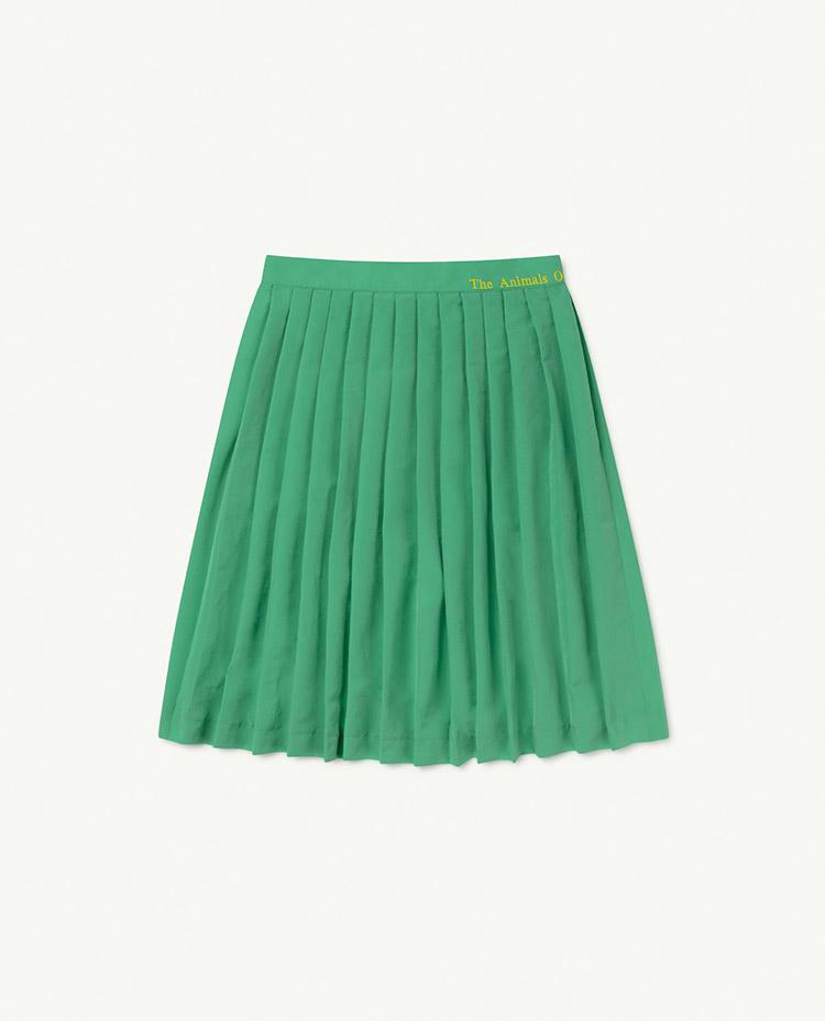 Green The Animals Cat Skirt COVER
