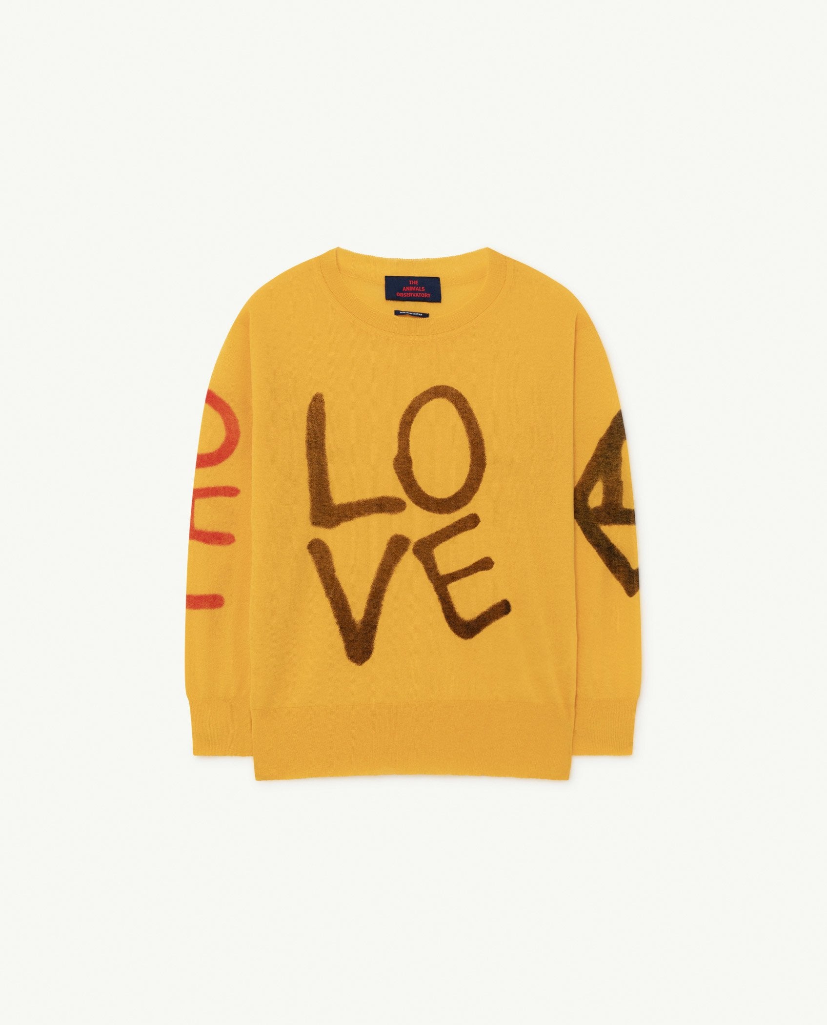Yellow Logo Bull Sweater PRODUCT FRONT