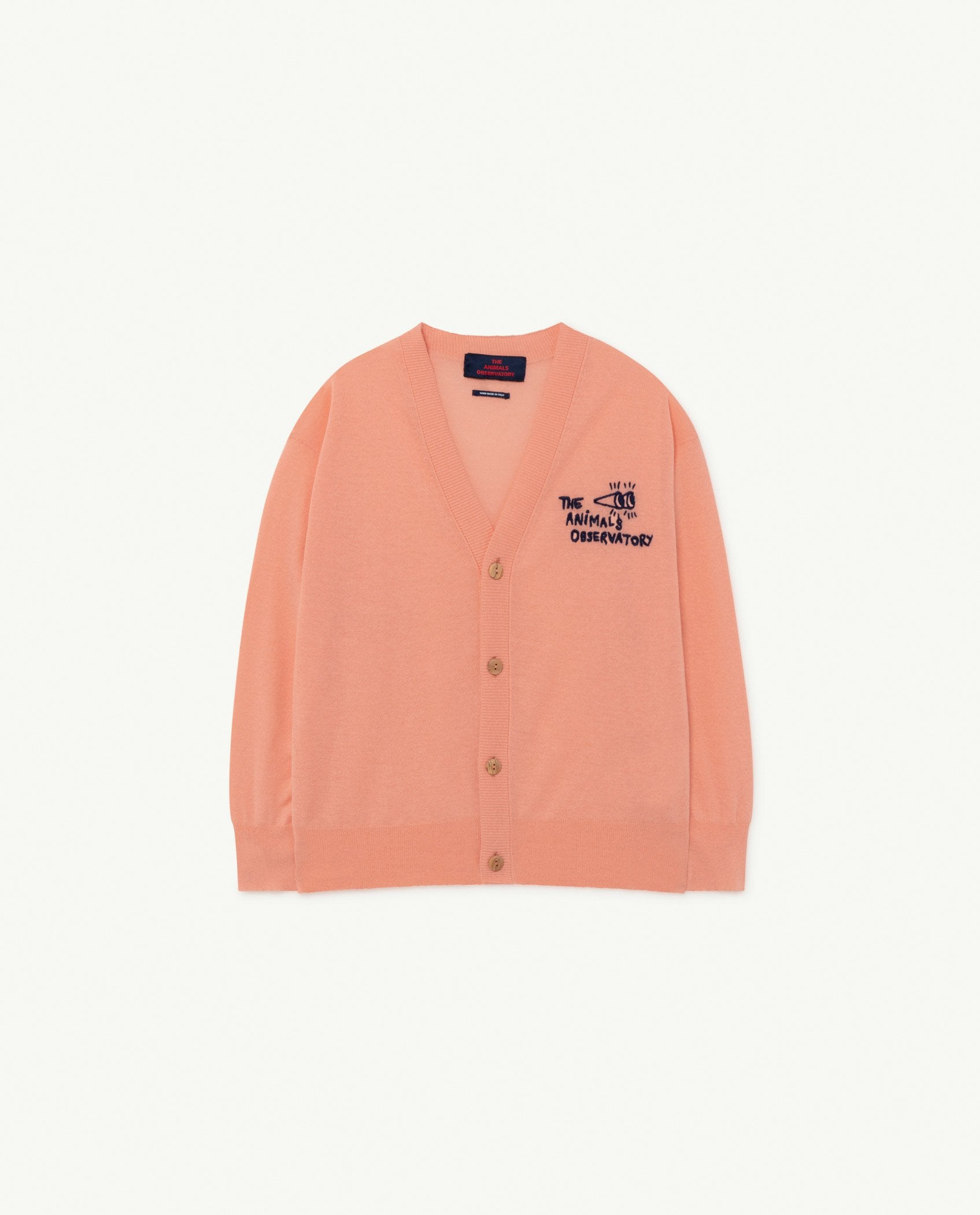 Soft Pink Eye Plain Raccoon Sweater for kids The Animals