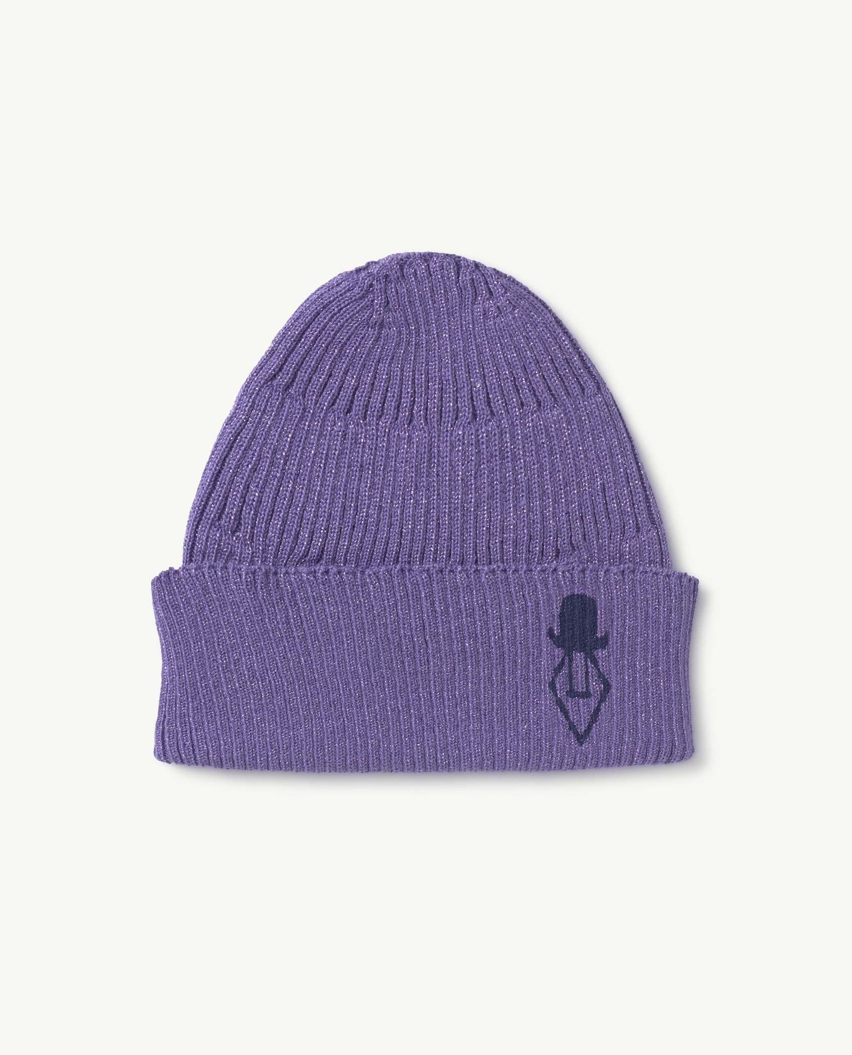 Purple Logo Pony Hat PRODUCT FRONT
