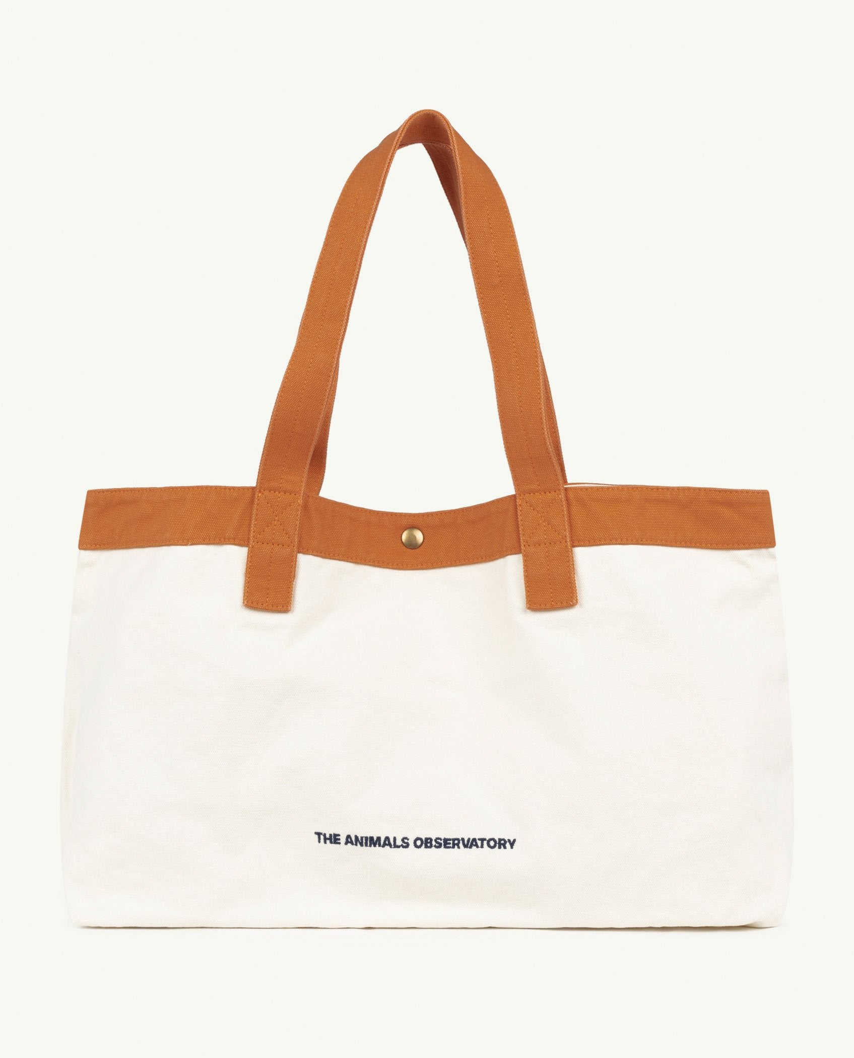 White The Animals Big Canvas Bag PRODUCT FRONT