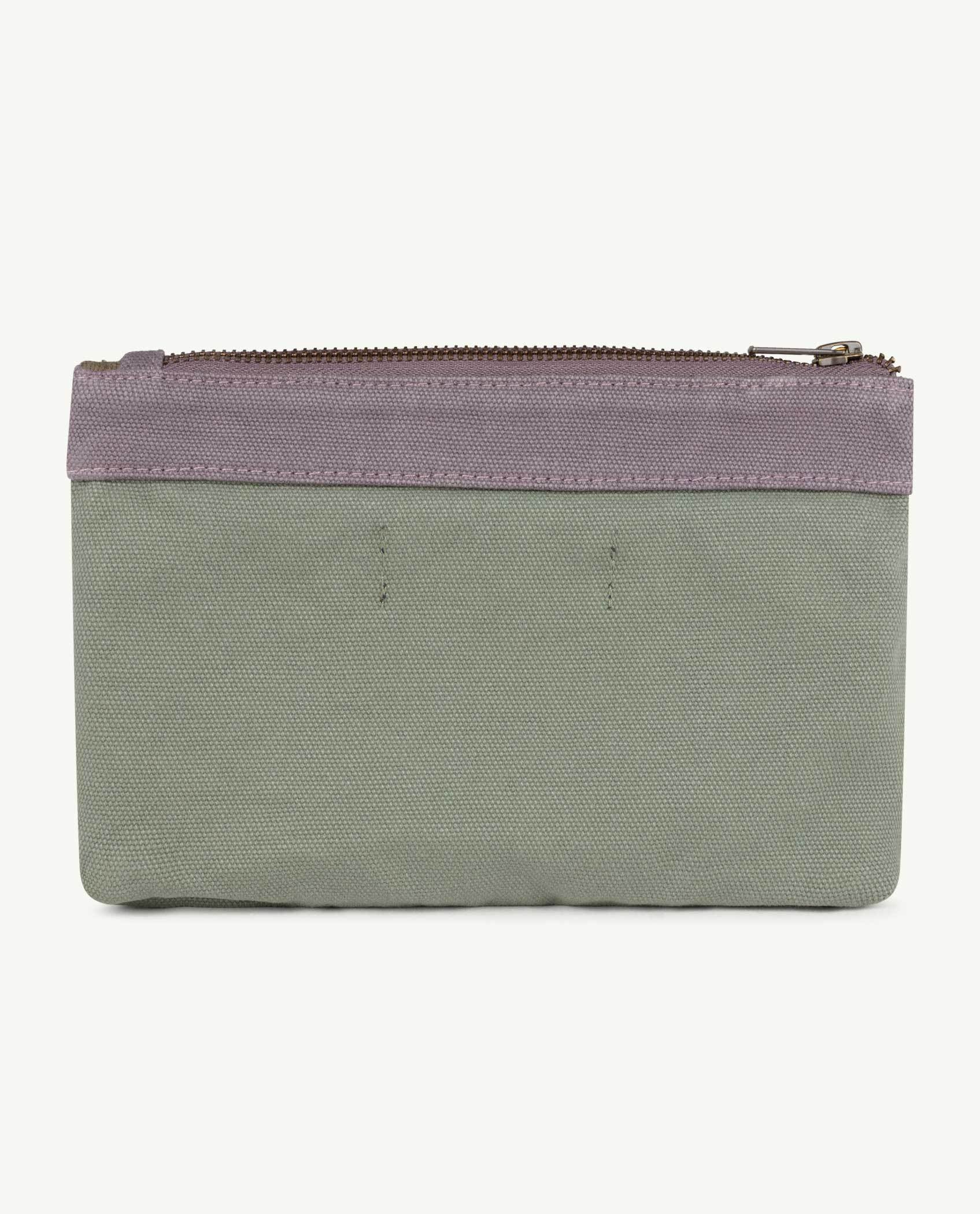 Military Green The Animals Purse PRODUCT BACK