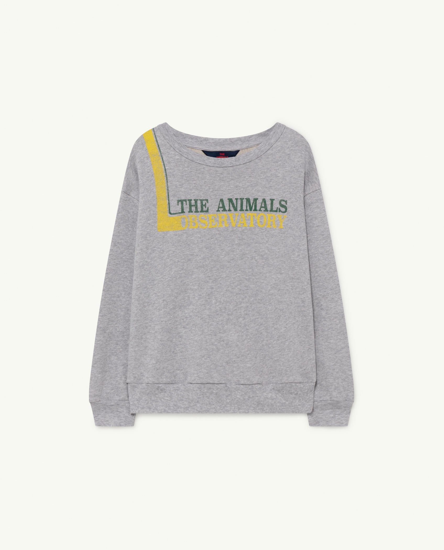 Grey The Animals Bear Sweatshirt PRODUCT FRONT