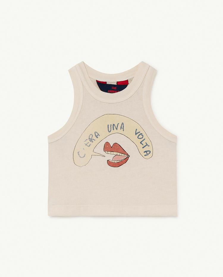 White Mouth Frog Baby T-shirt COVER
