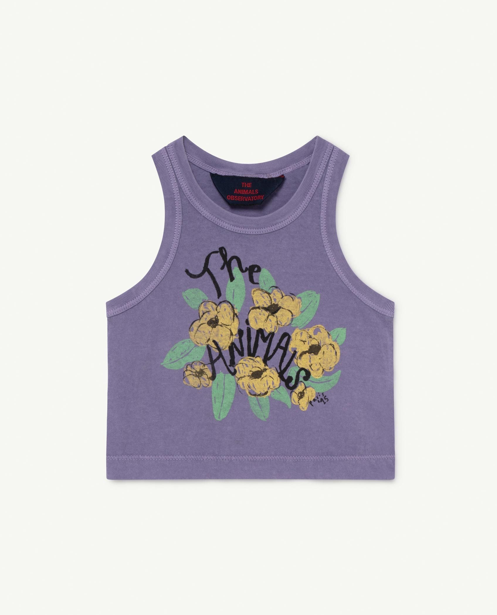 Purple Flowers Frog Baby T-shirt PRODUCT FRONT