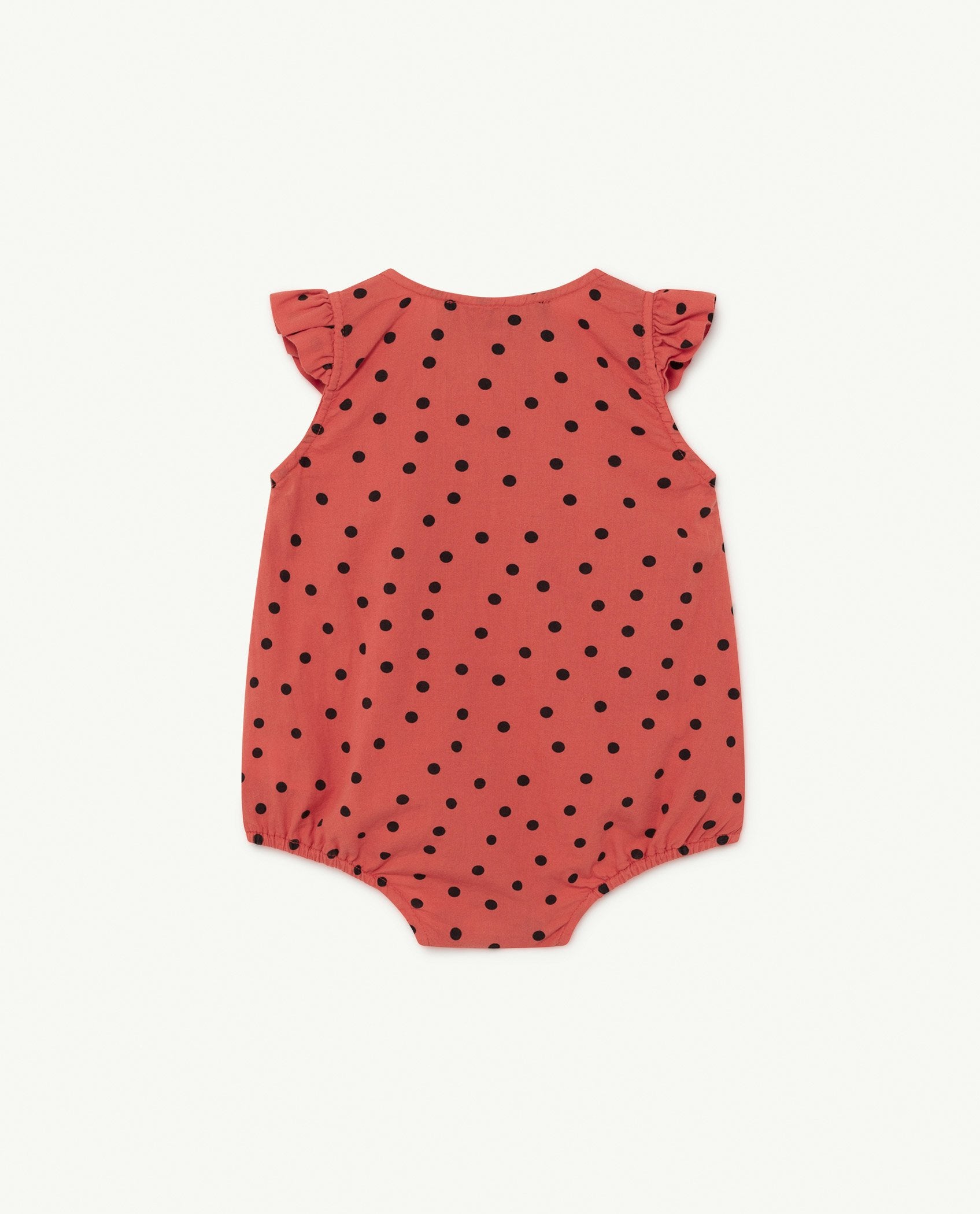 Red Dots Butterfly Baby Body PRODUCT BACK