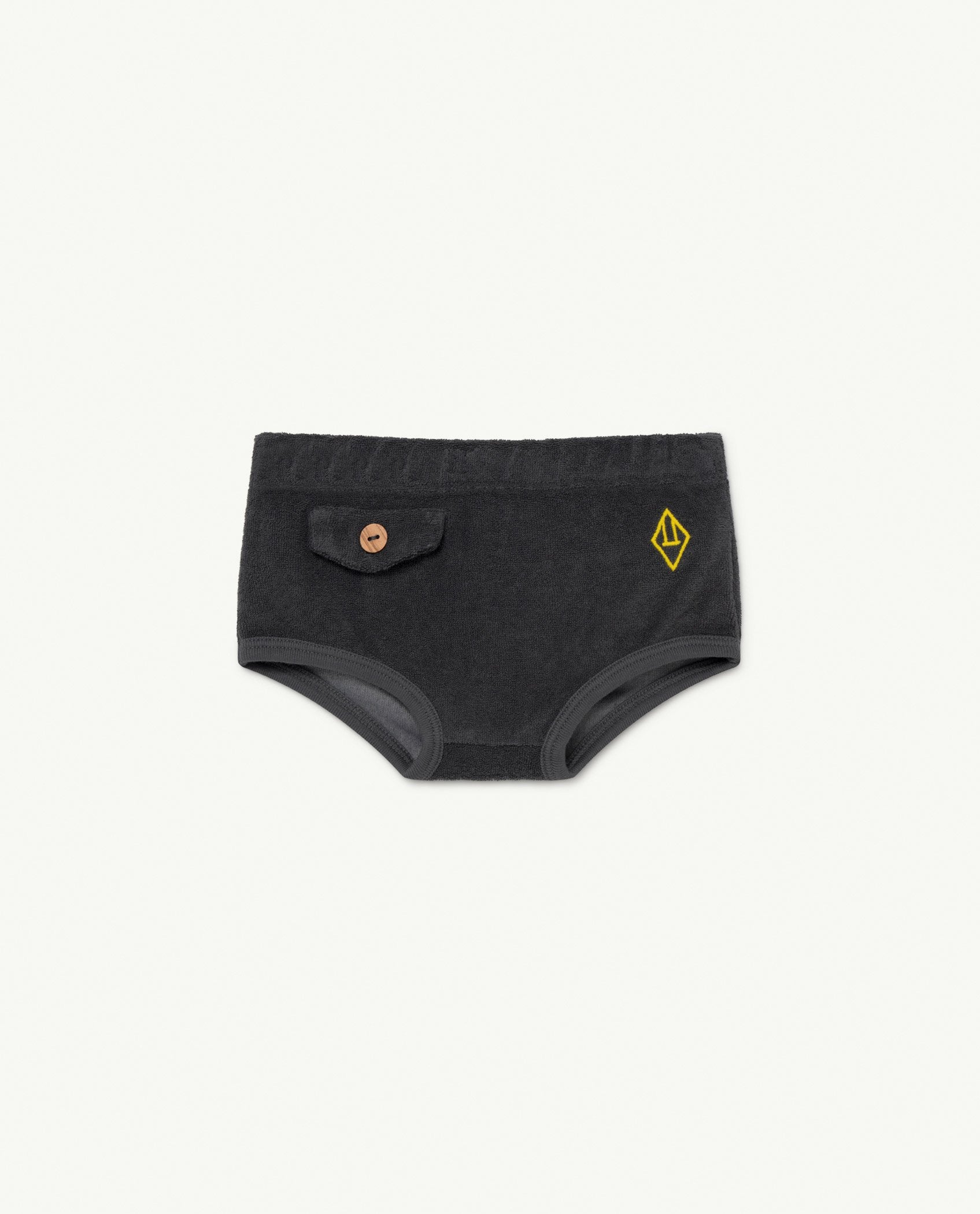 Black Logo Chicken Baby Culotte PRODUCT FRONT