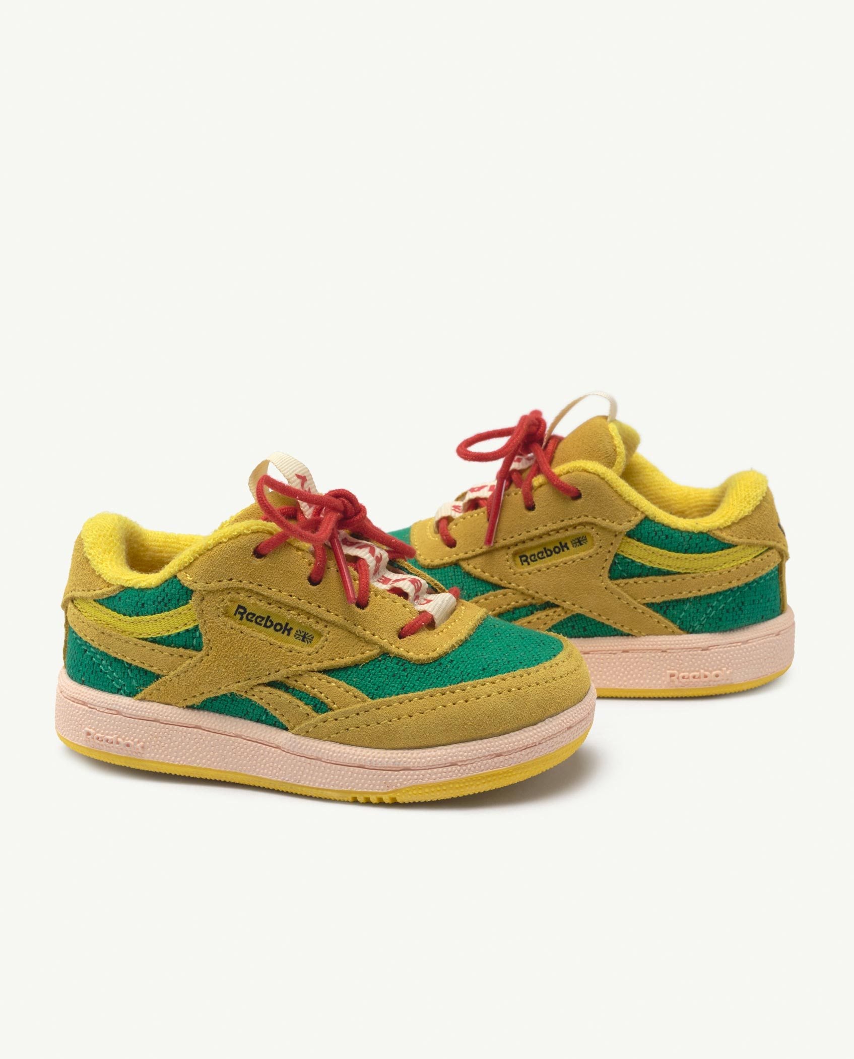 Reebok Club C Revenge Baby x The Animals Observatory Yellow PRODUCT FRONT