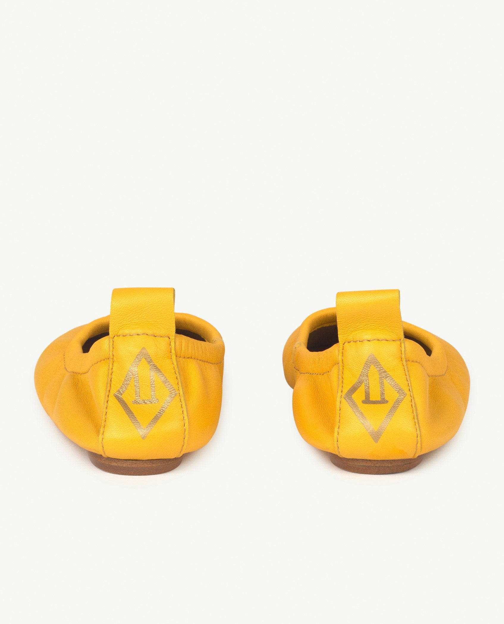 Yellow Logo Donkey Shoes PRODUCT SIDE