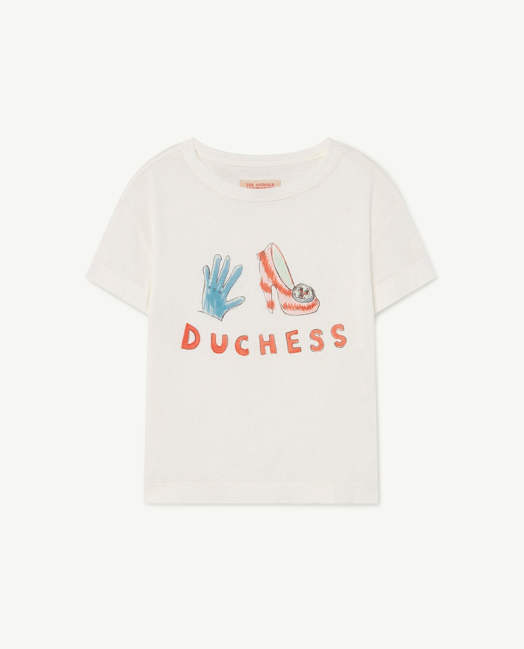 White Duchess Rooster T-Shirt PRODUCT FRONT