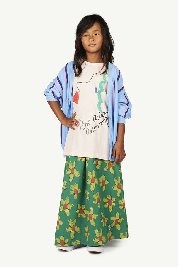 Pink Face Rooster Oversize T-Shirt MODEL FRONT