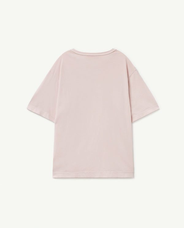 Pink Face Rooster Oversize T-Shirt PRODUCT BACK