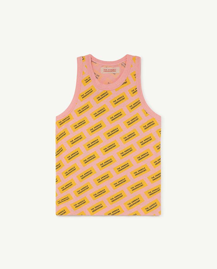 Pink The Animals Tank Frog T-Shirt COVER