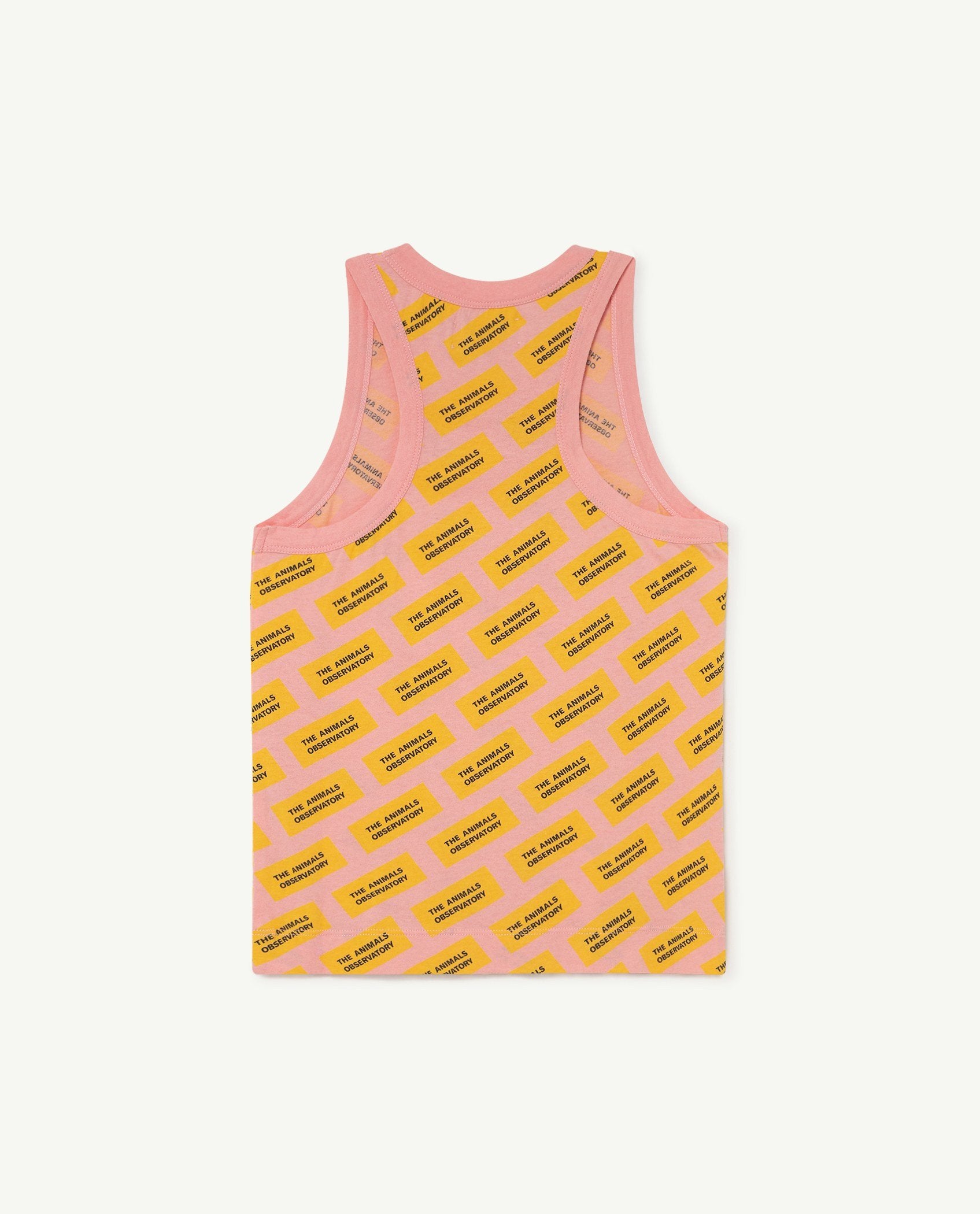 Pink The Animals Tank Frog T-Shirt PRODUCT BACK