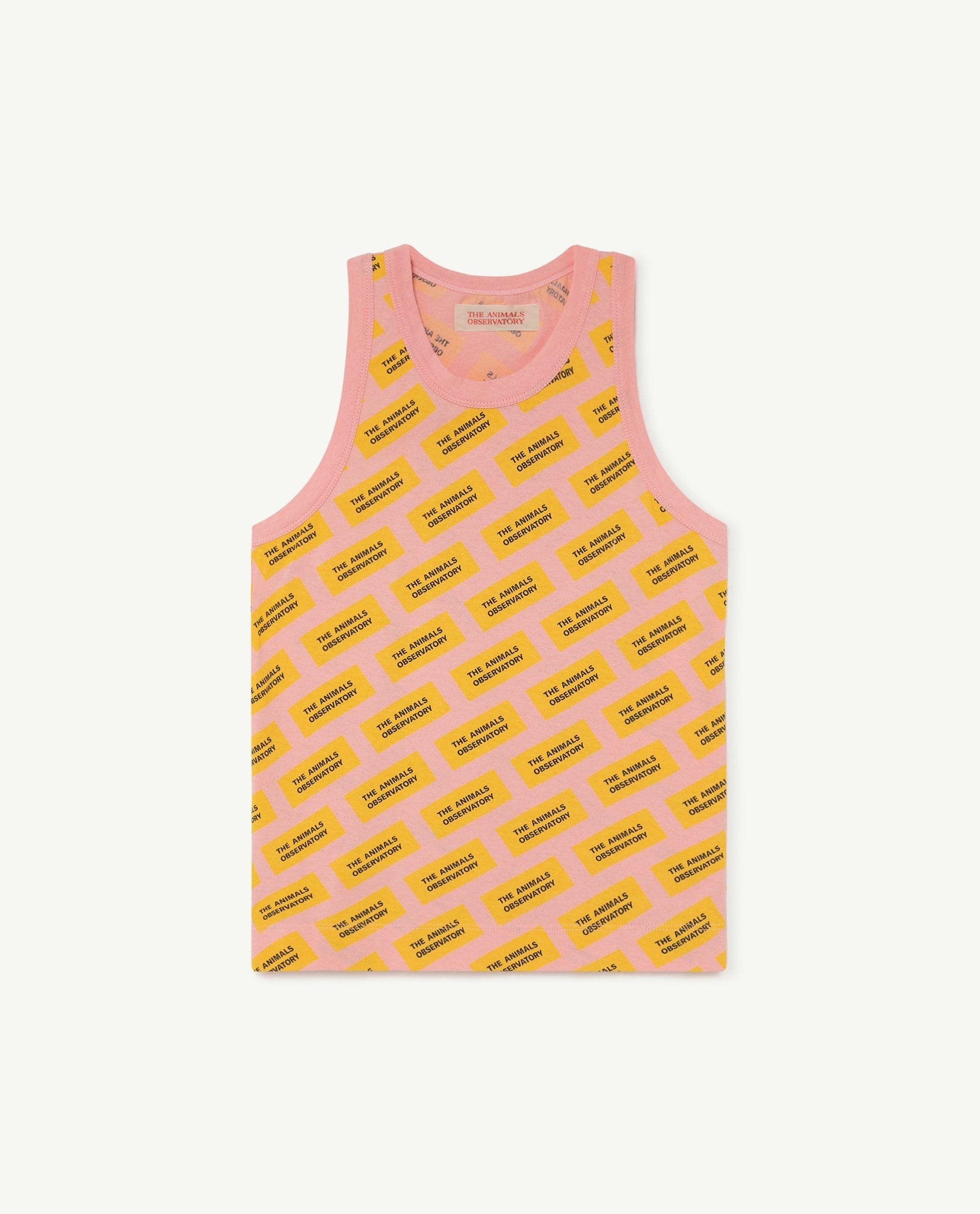 Pink The Animals Tank Frog T-Shirt PRODUCT FRONT