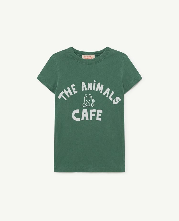 Green The Animals Hippo T-Shirt COVER