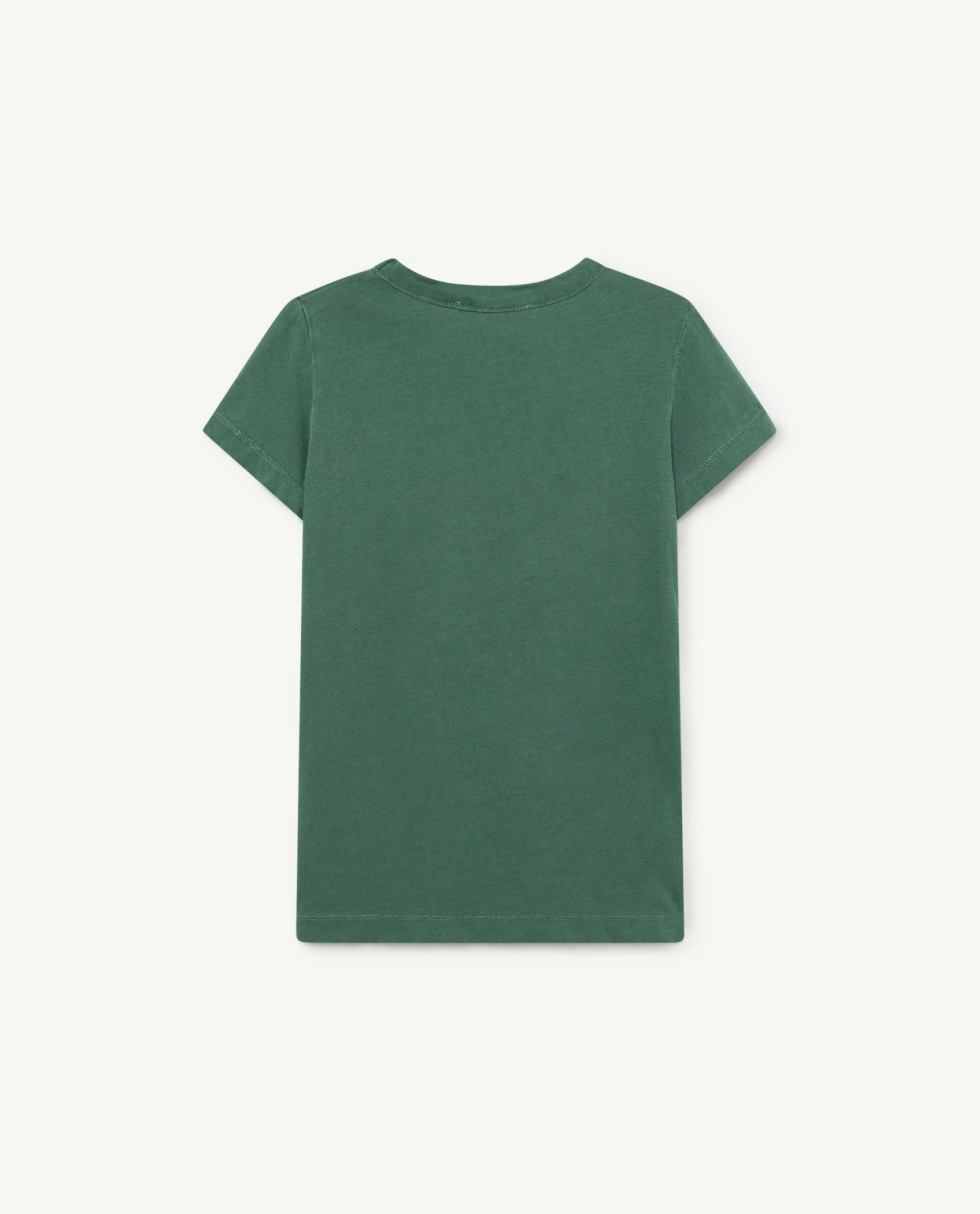 Green The Animals Hippo T-Shirt PRODUCT BACK