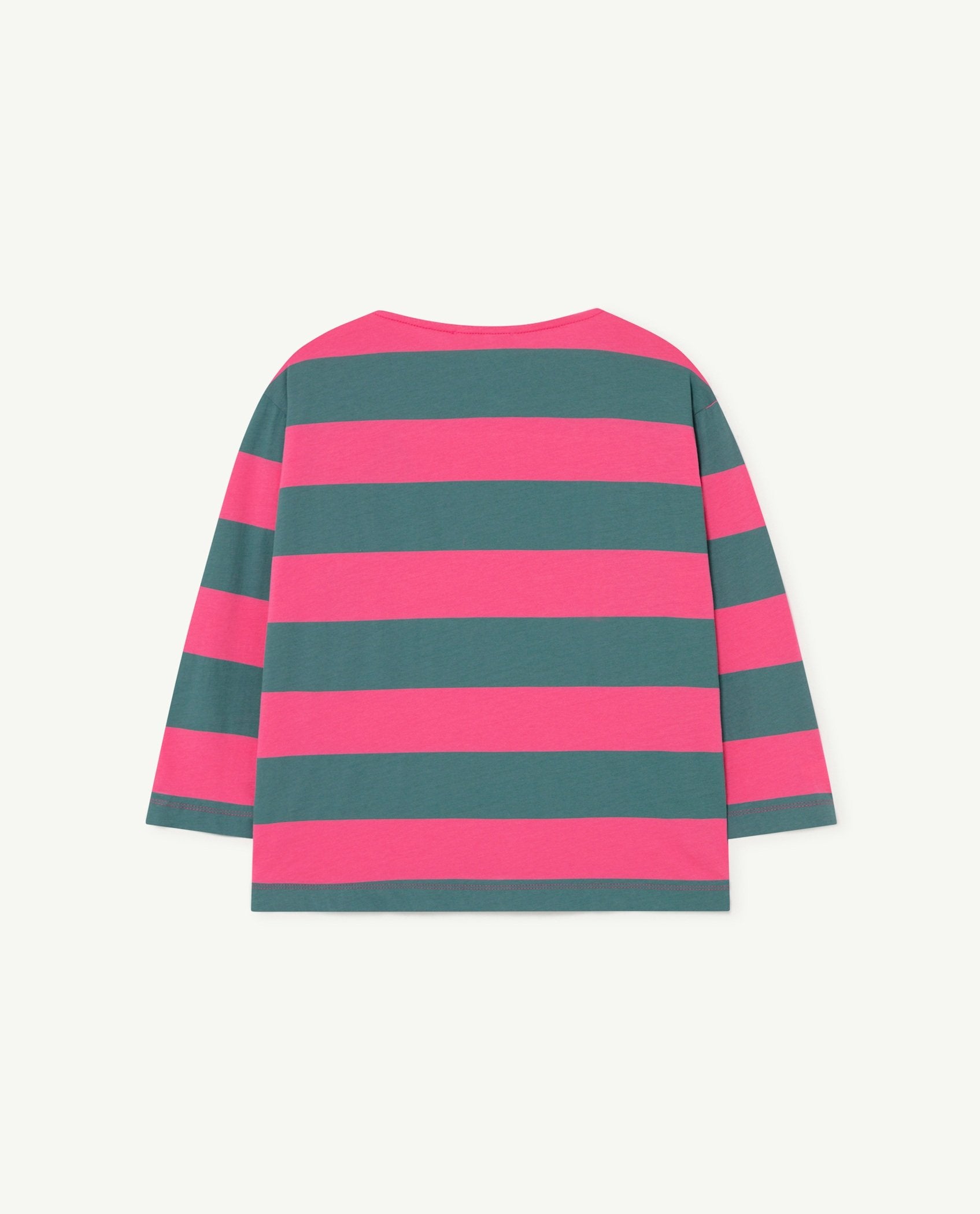 Pink Stripes Anteater T-Shirt PRODUCT BACK