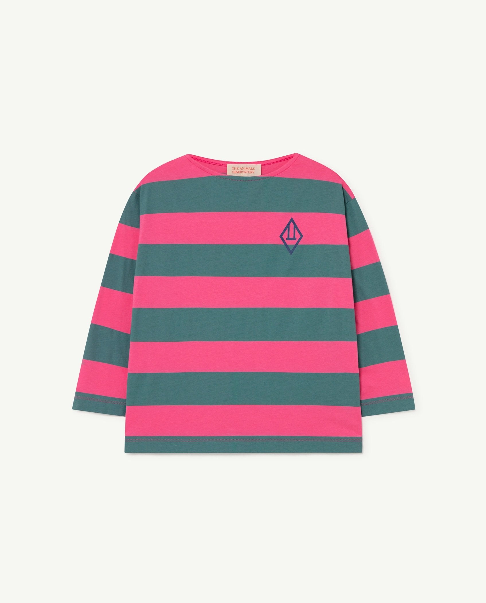 Pink Stripes Anteater T-Shirt PRODUCT FRONT