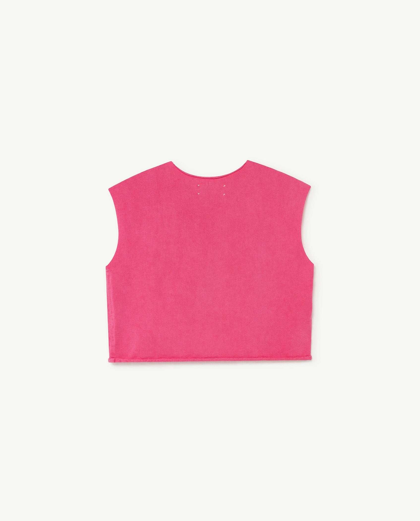 Pink Los Animales Prawn T-Shirt PRODUCT BACK