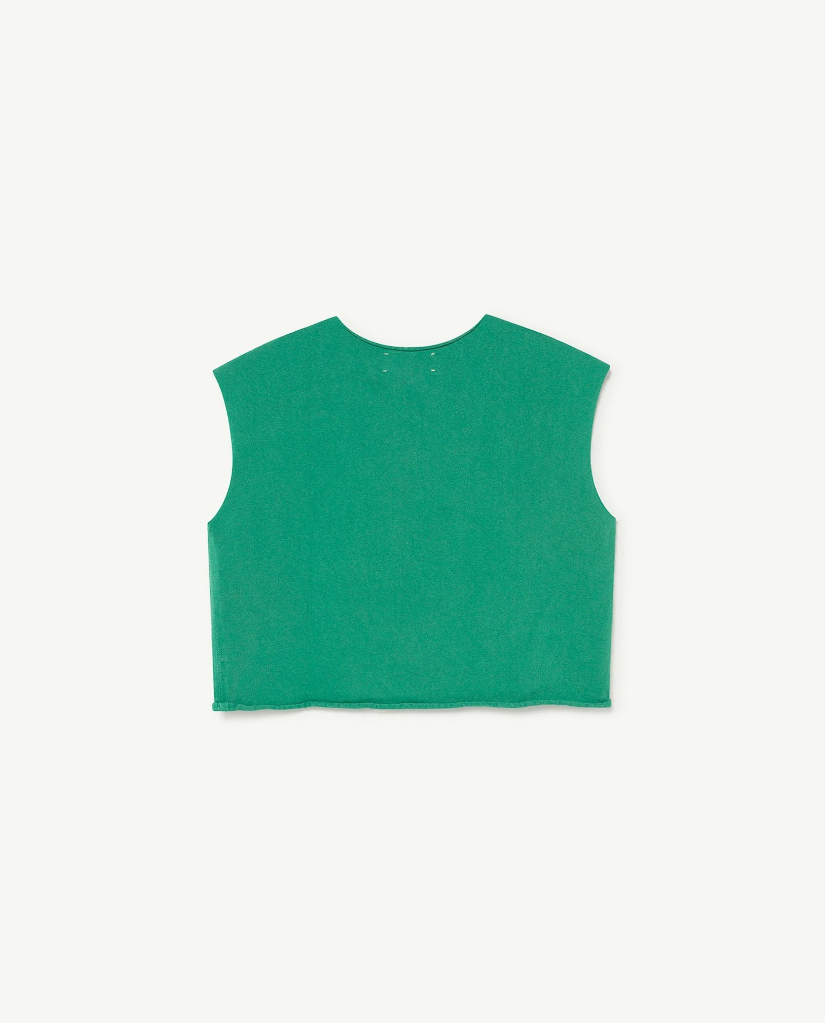 Green Los Animales Prawn T-Shirt PRODUCT BACK