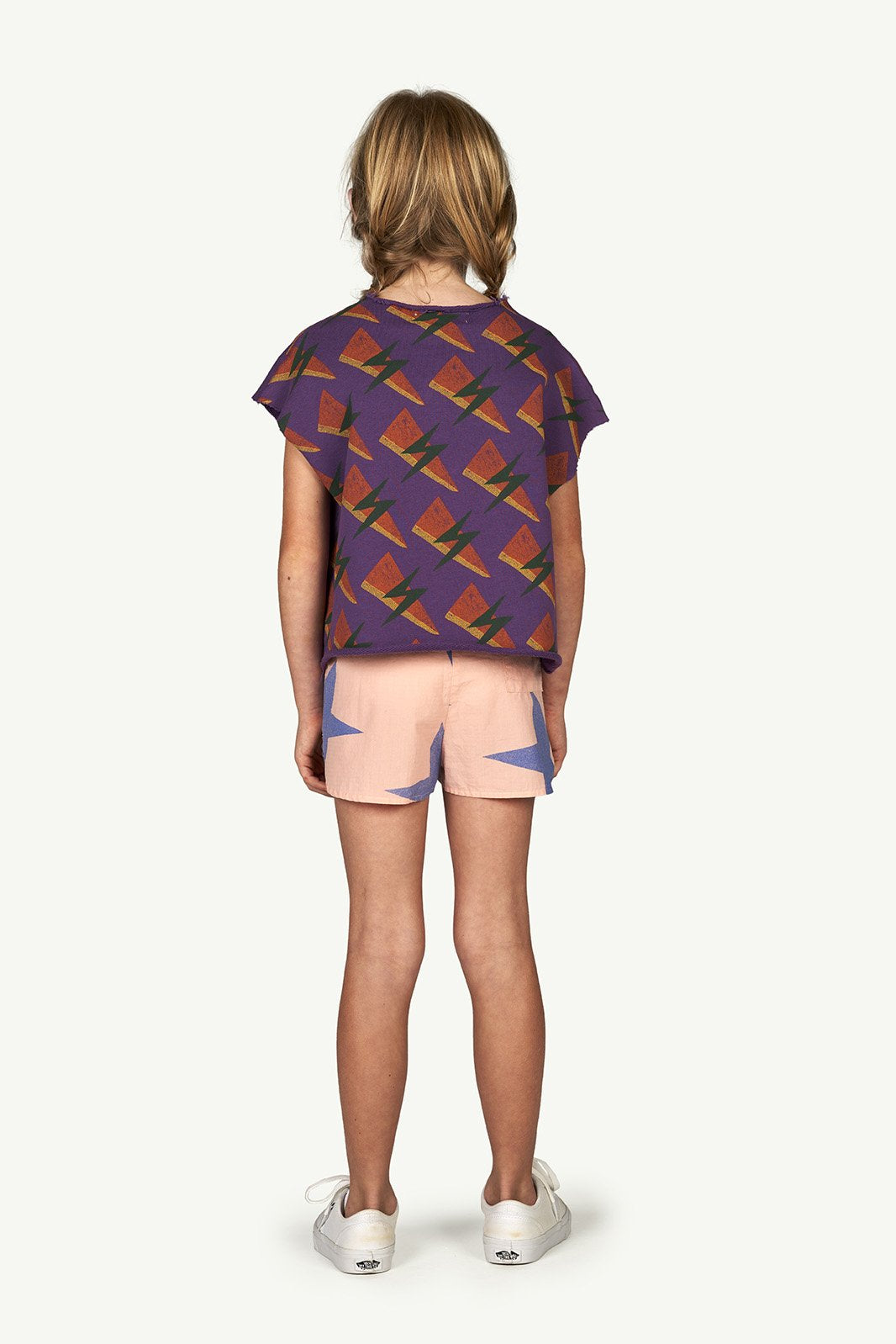 Purple Lightning Prawn T-Shirt MODEL BACK
