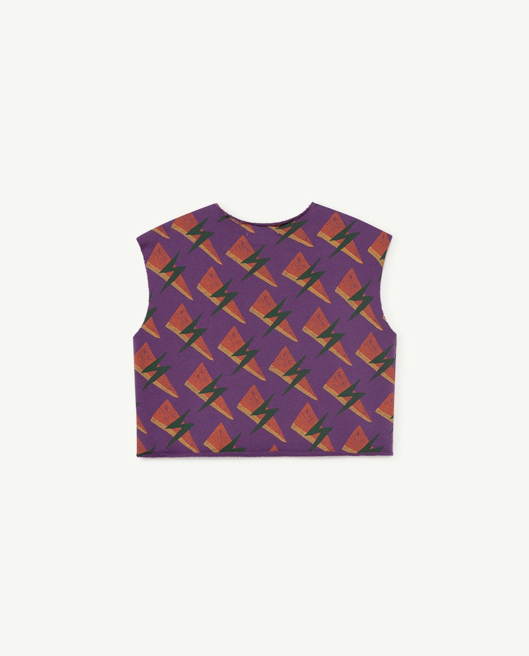 Purple Lightning Prawn T-Shirt PRODUCT BACK