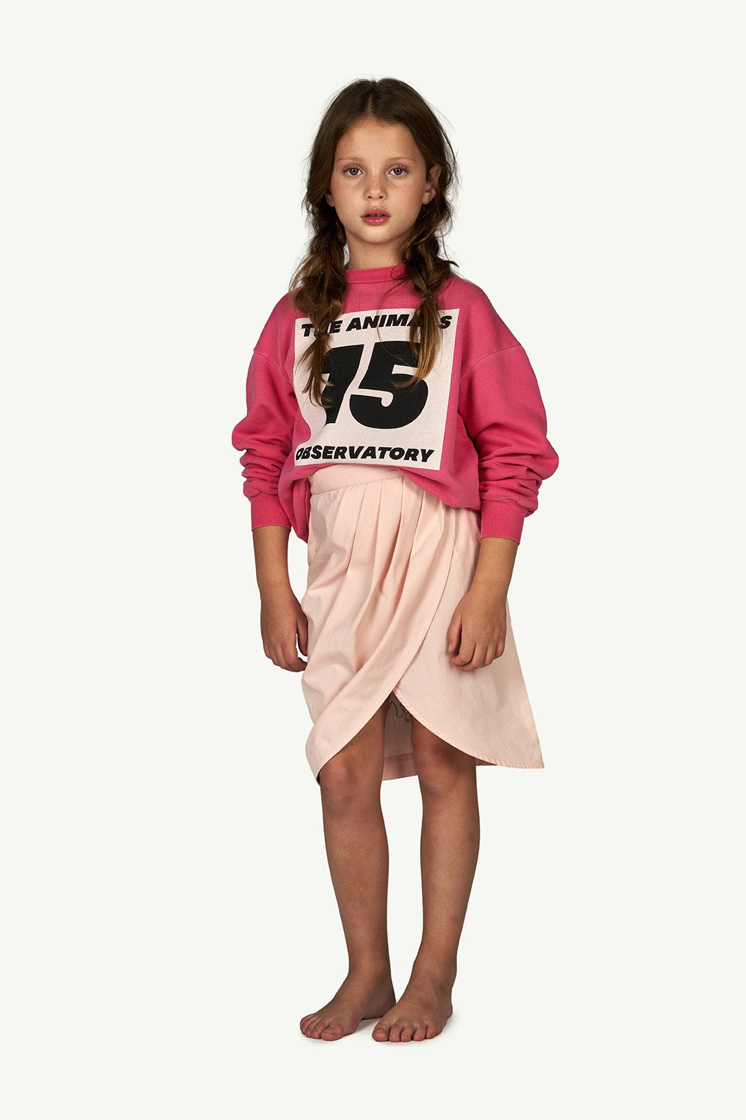 Pink 15 Bear Sweatshirt MODEL FRONT