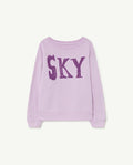 Lilac Sky Bear Sweatshirt