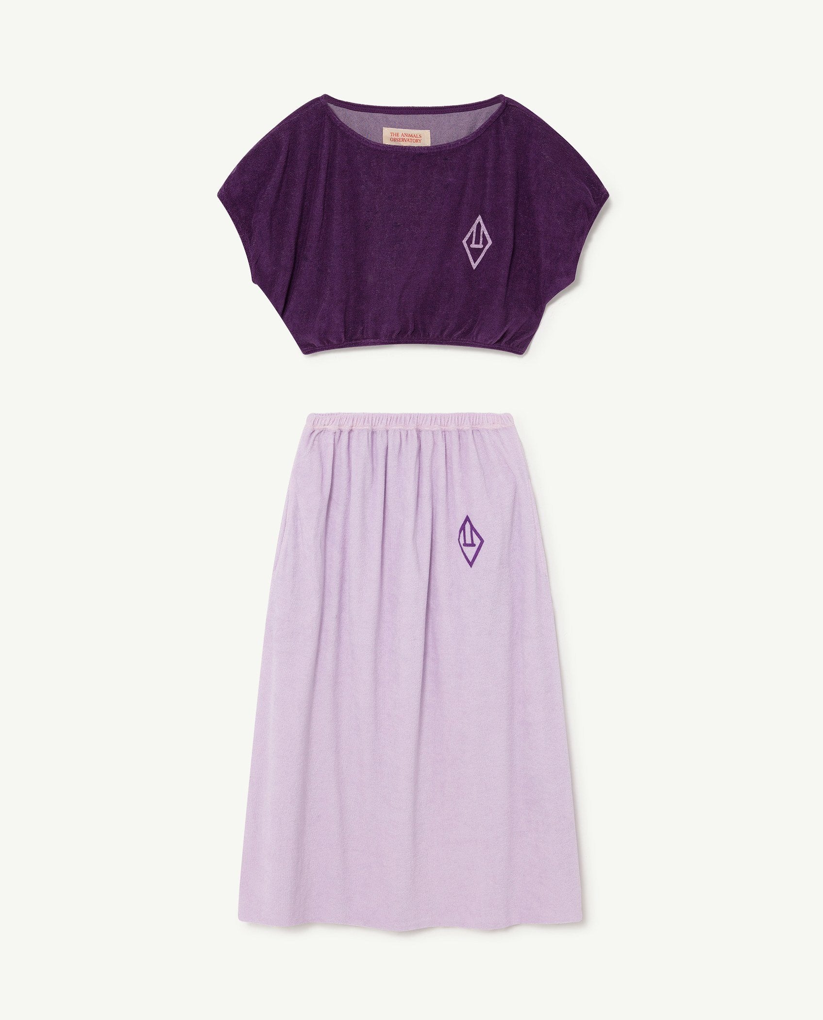 Purple Logo Horsefly Dress PRODUCT FRONT