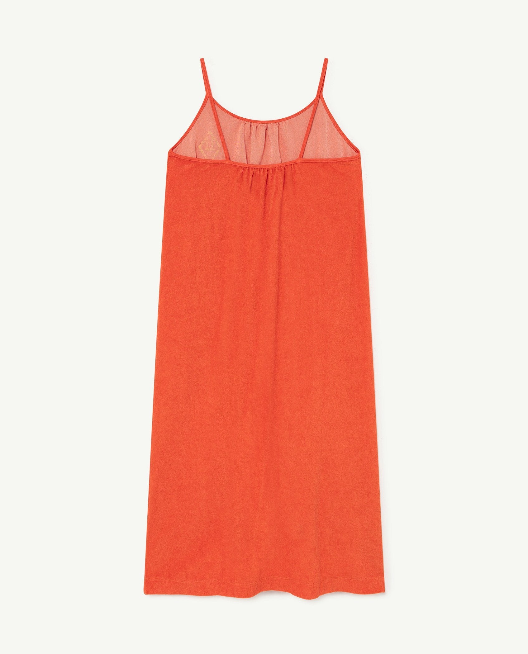 Orange Logo Gazel Dress PRODUCT BACK