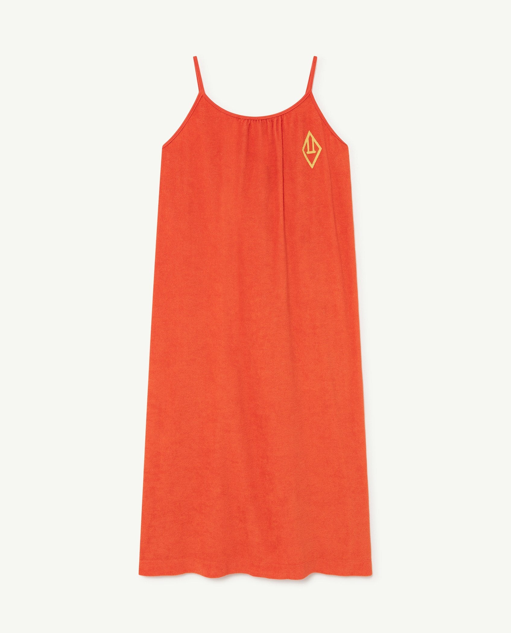 Orange Logo Gazel Dress PRODUCT FRONT